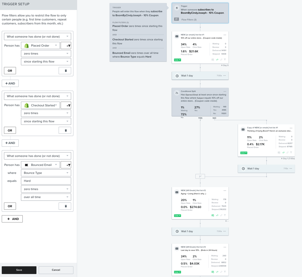 Upsell structure screenshot one